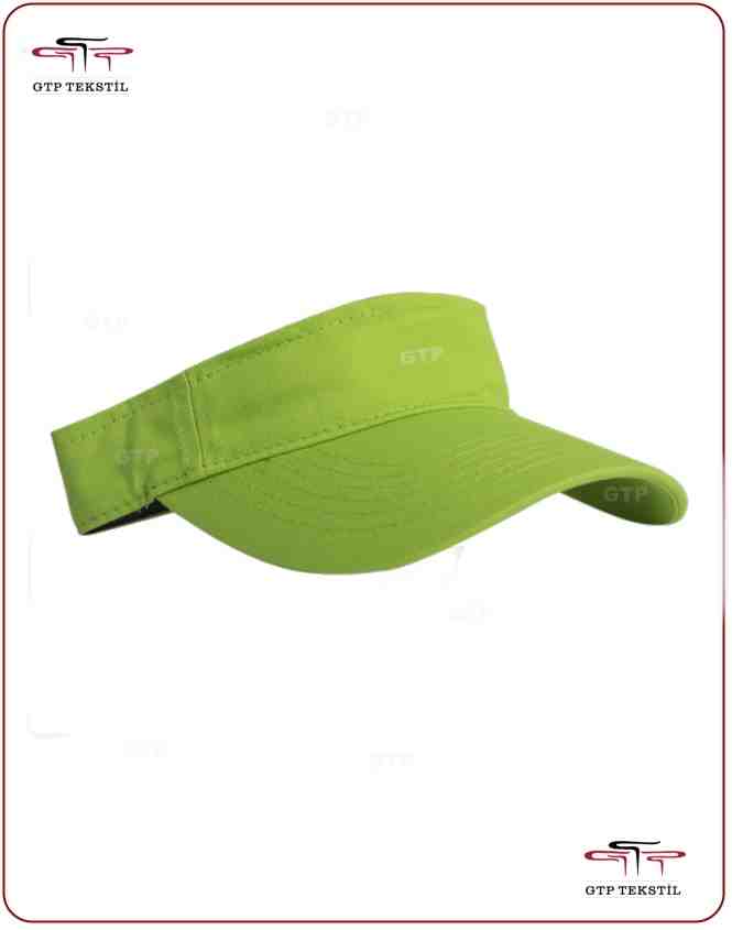 vizör şapka yeşil model